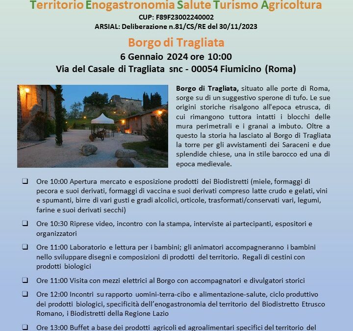 Borgo di Tragliata 06 gennaio 2024